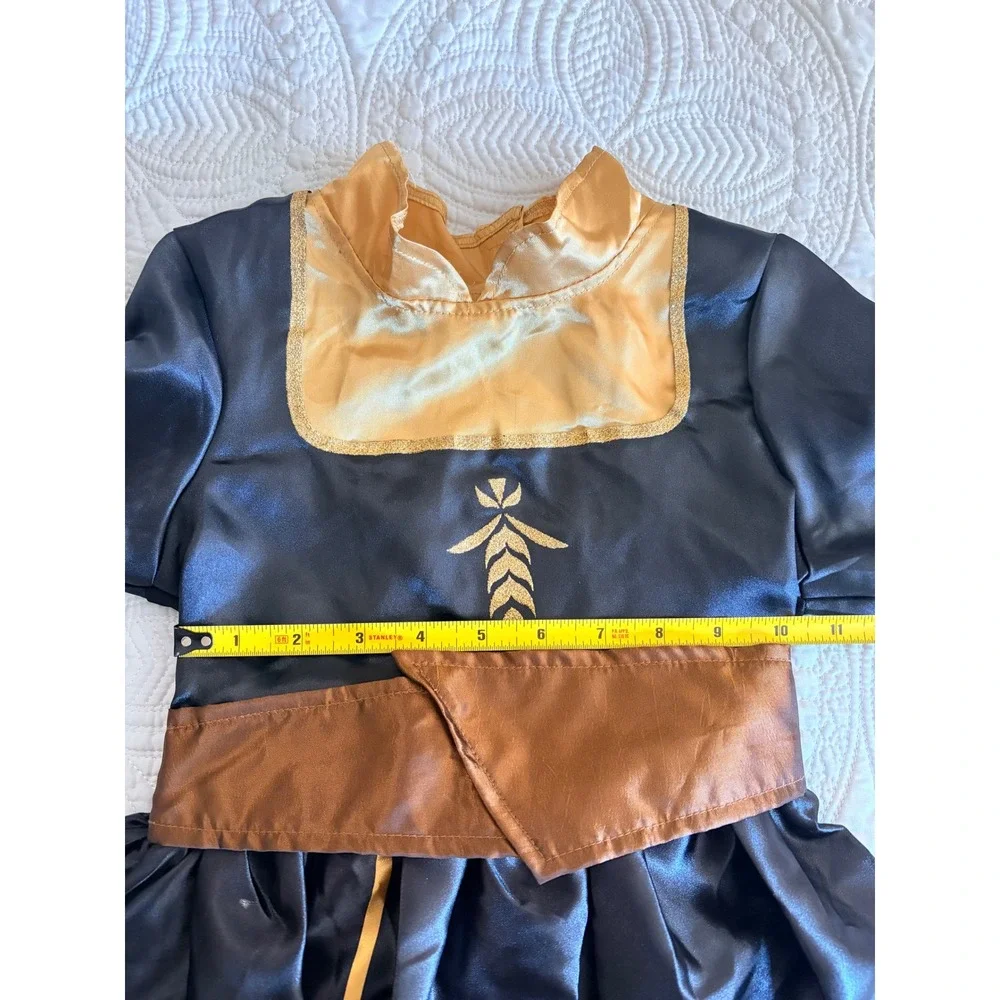 Disney Frozen 2 Anna Costume Dress Little Girls Size 4-6X